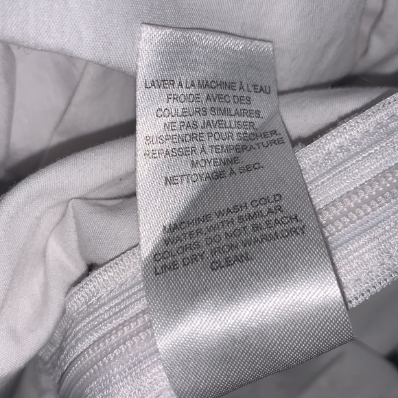 Dynamite Cropped White Sleeve Poplin Blouse - Picture 6 of 7